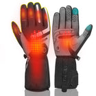 Guantes Térmicos Recargables ROCKBROS 4000mAh Pantalla Táctil Cortavientos