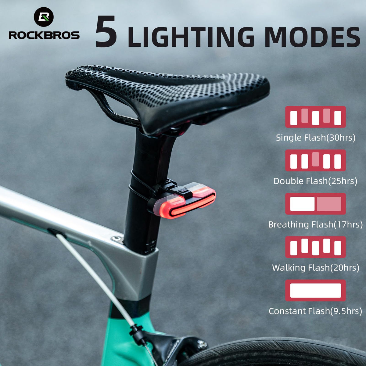 USB con detección de freno para luz trasera