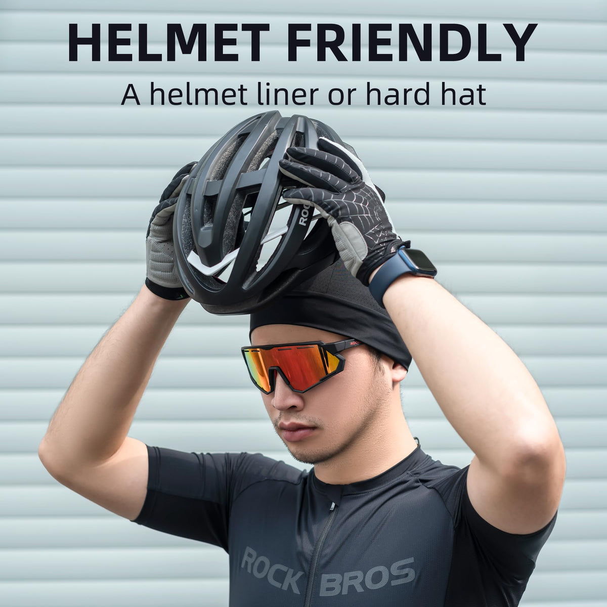 ROCKBROS Cycling Running Cap - UV Protection, Lightweight Helmet Liner - ROCKBROS