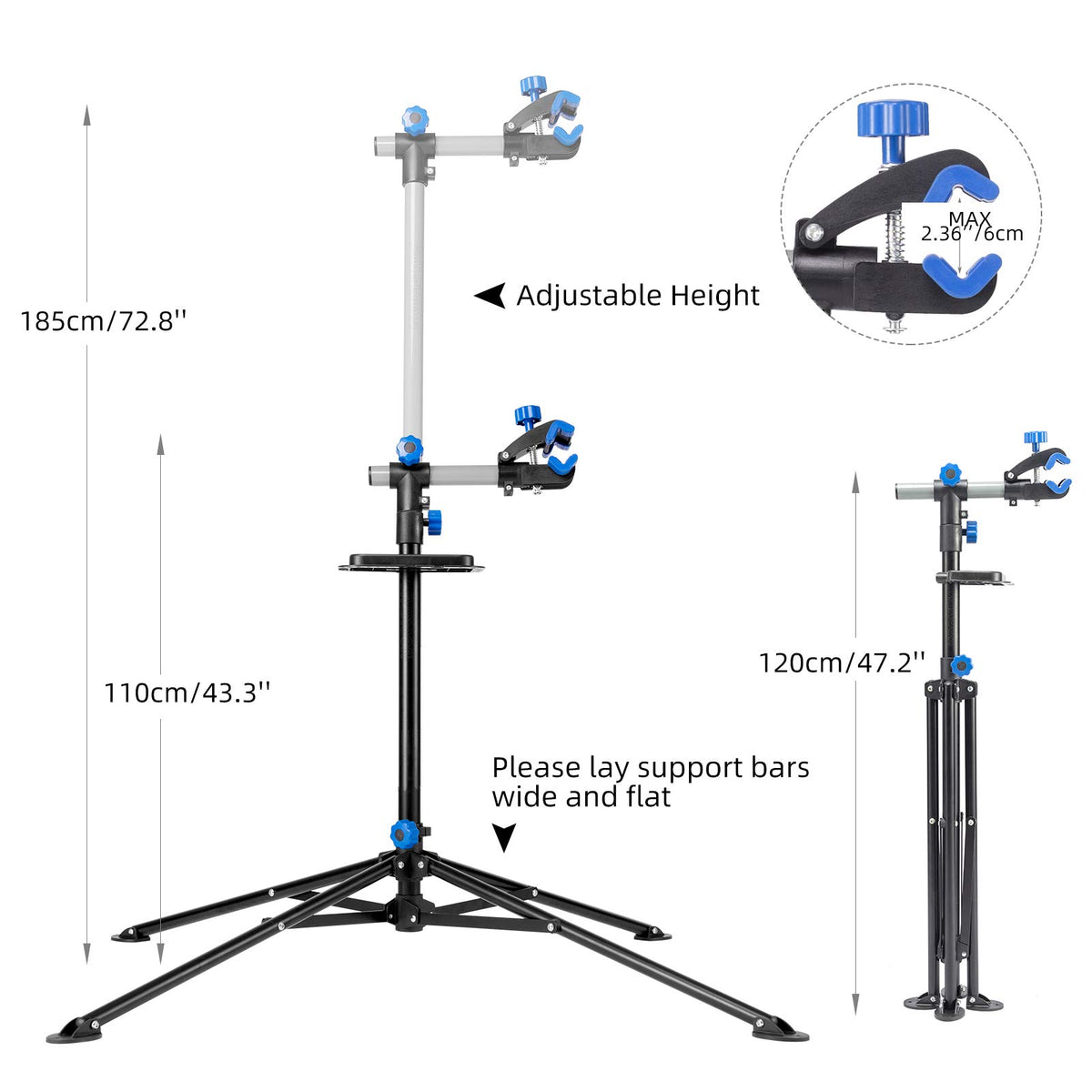 ROCKBROS Bike Repair Stand for Maintenance Height Adjustable - ROCKBROS
