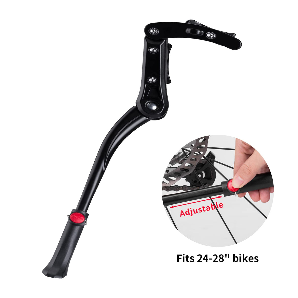 ROCKBROS Bike Kickstand for Mountain  Adults 24 inch to 28 inch - ROCKBROS