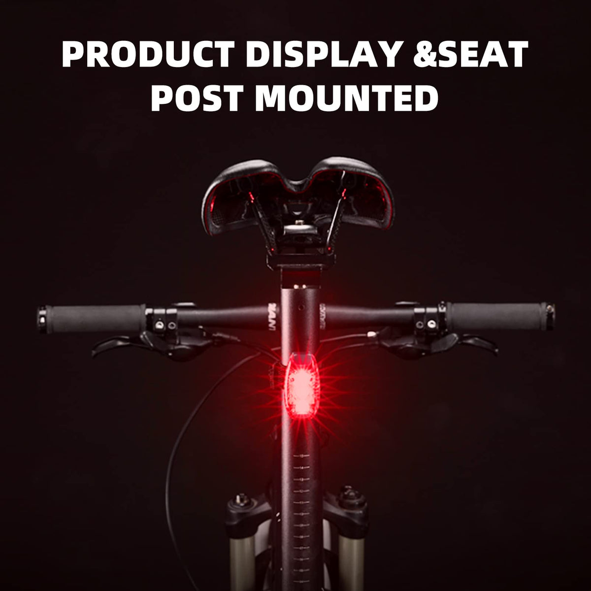ROCKBROS LED Bike Tail Light Waterproof 3 Modes - ROCKBROS