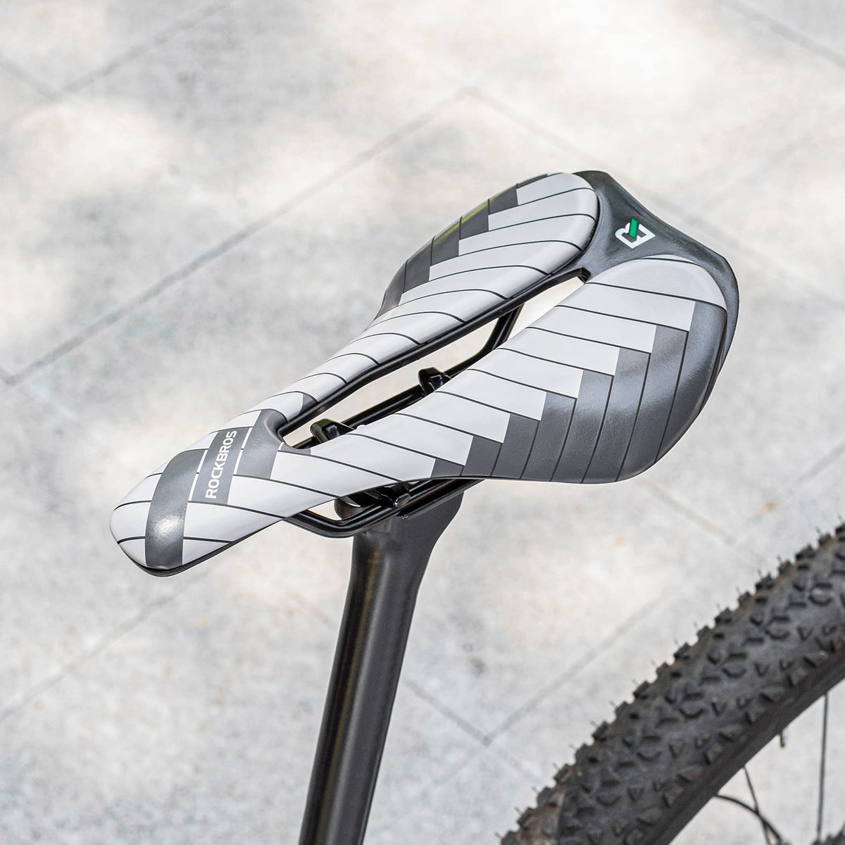 ROCKBROS Bike Seat Bicycle Saddle Comfortable Memory TPU Cushion - ROCKBROS