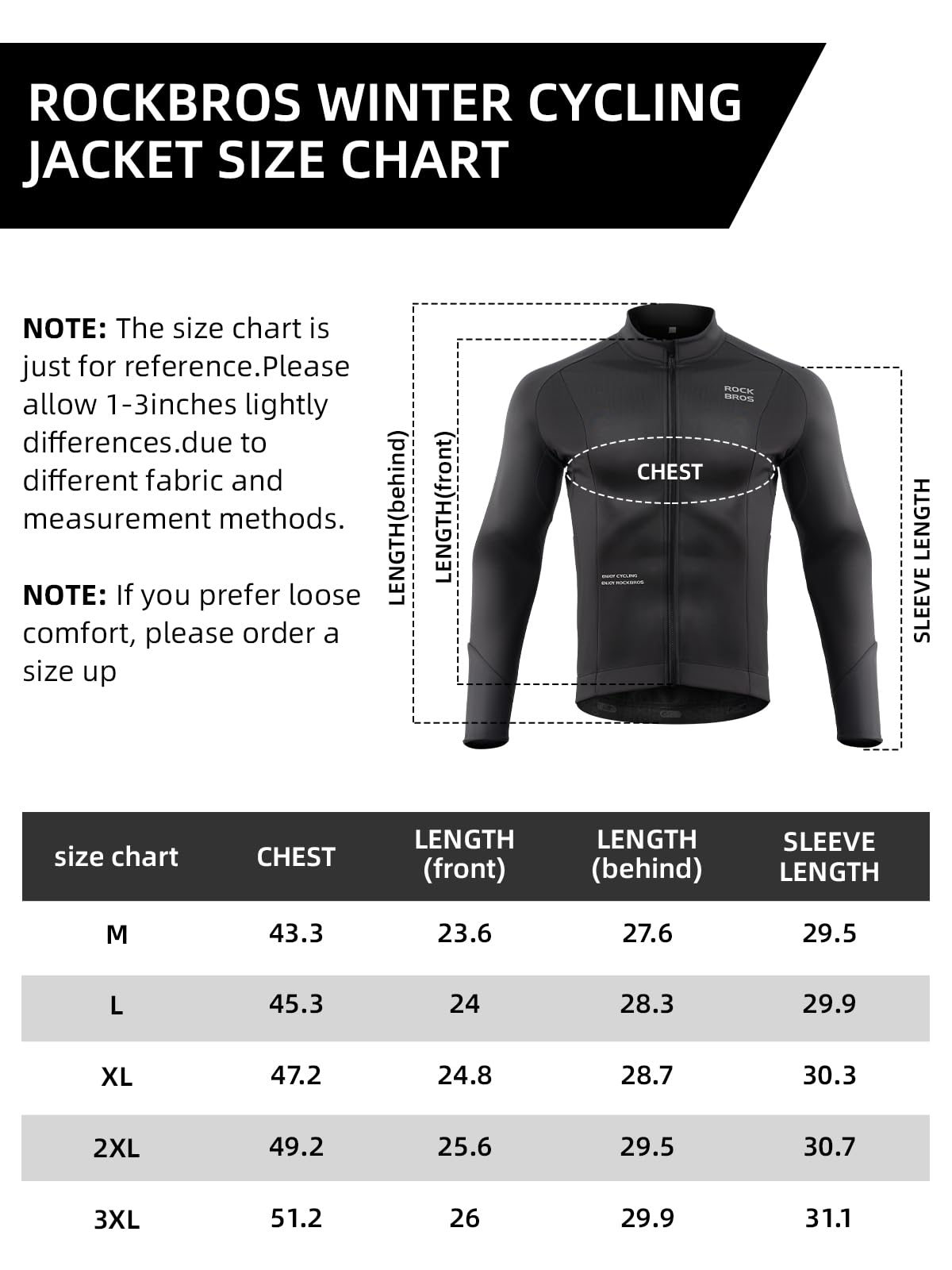 ROCKBROS Chaqueta de ciclismo de invierno para hombre, térmica, cortavientos, softshell para ciclismo de carretera y MTB