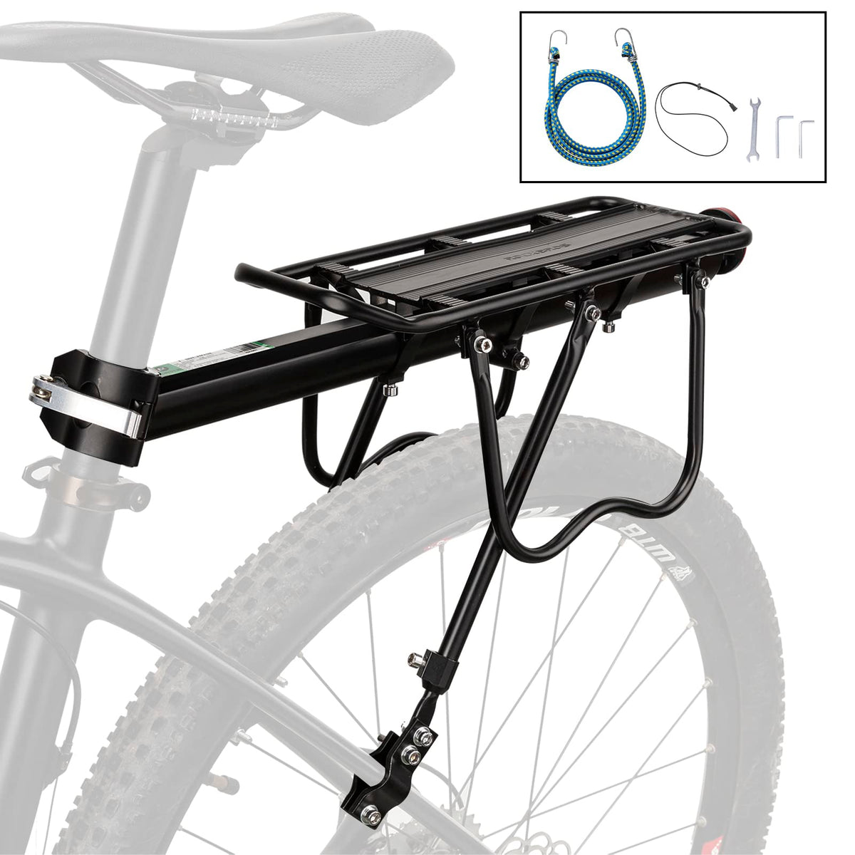 ROCKBROS Bike Cargo Rack Most 165lbs Capacity - ROCKBROS
