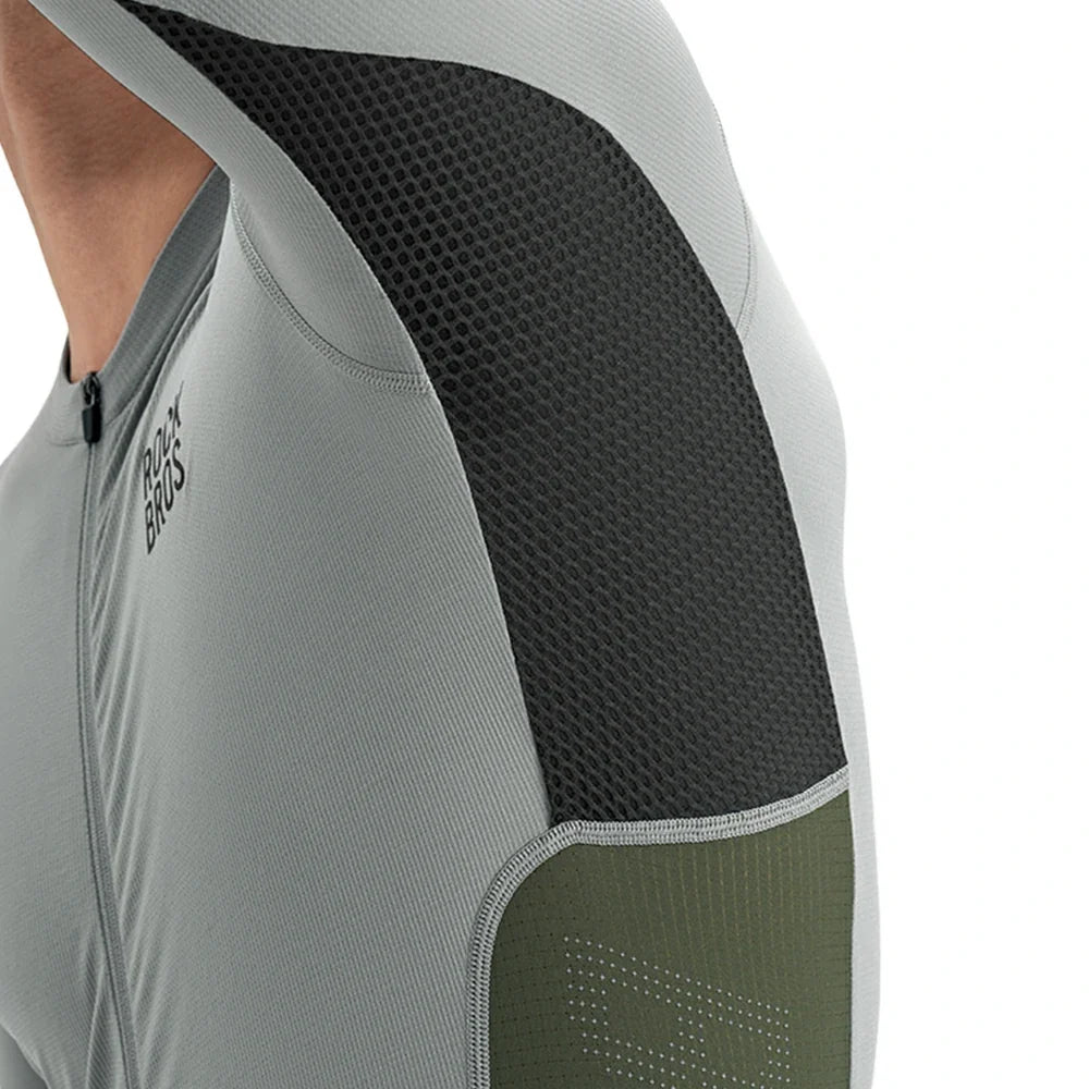 Men‘s Long Sleeve Cycling Jersey Lightweight with Breathable Mesh Panels