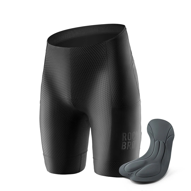 Men¡¯s Padded Cycling Shorts ¨C Breathable Quick-Dry