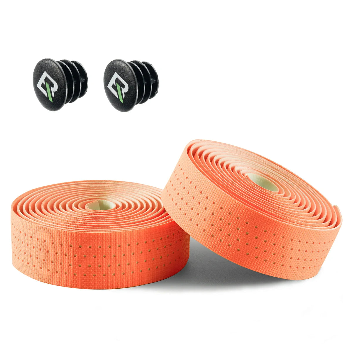 Extra long 220cm 3mm thick road bike handlebar tape for comfort and grip#Style_Orange with white base-Gel