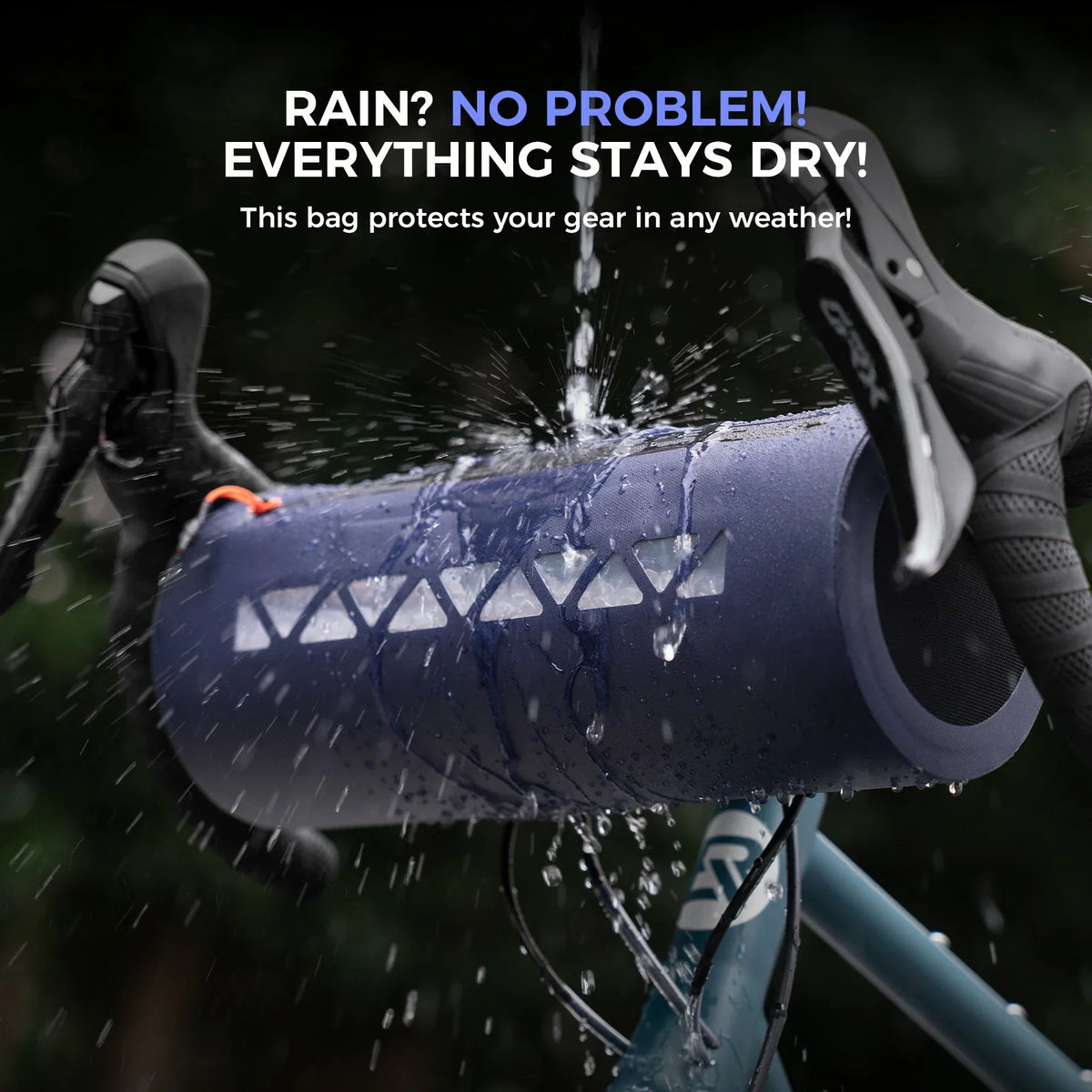 road-to-sky 4-litre black handlebar roll