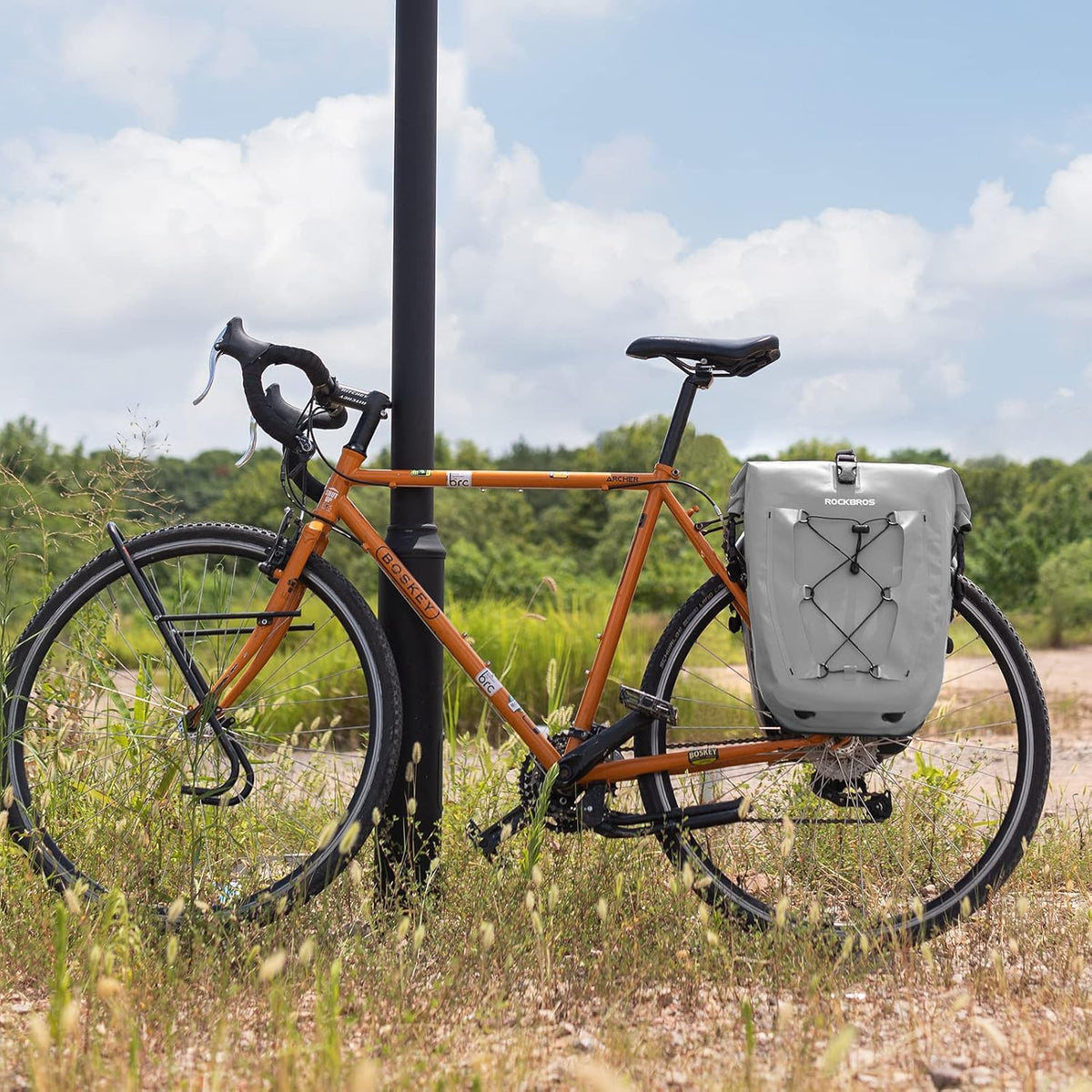 grey rockbros bike bags#color_grey