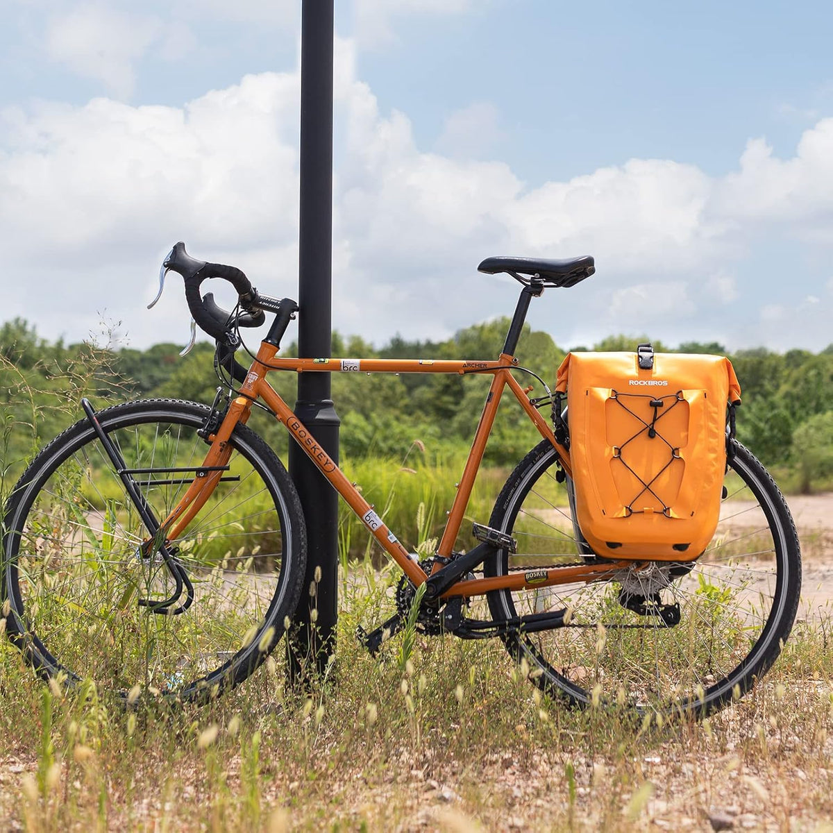 orange rockbros bike bags#color_orange