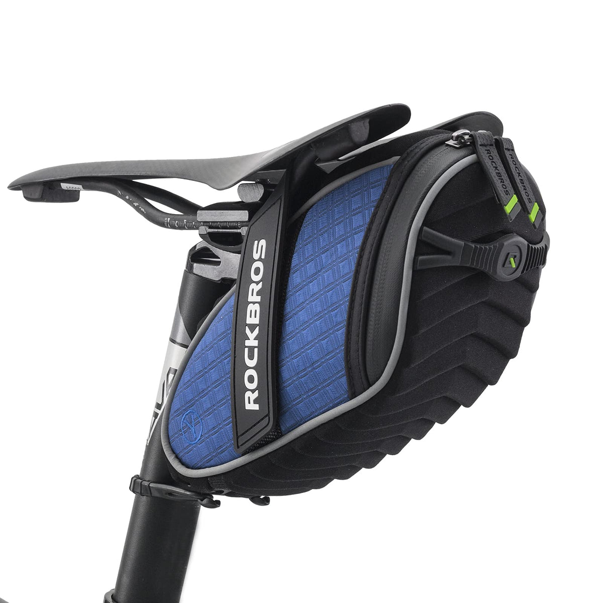 blue rockbros 3d shell saddle bag#color_blue