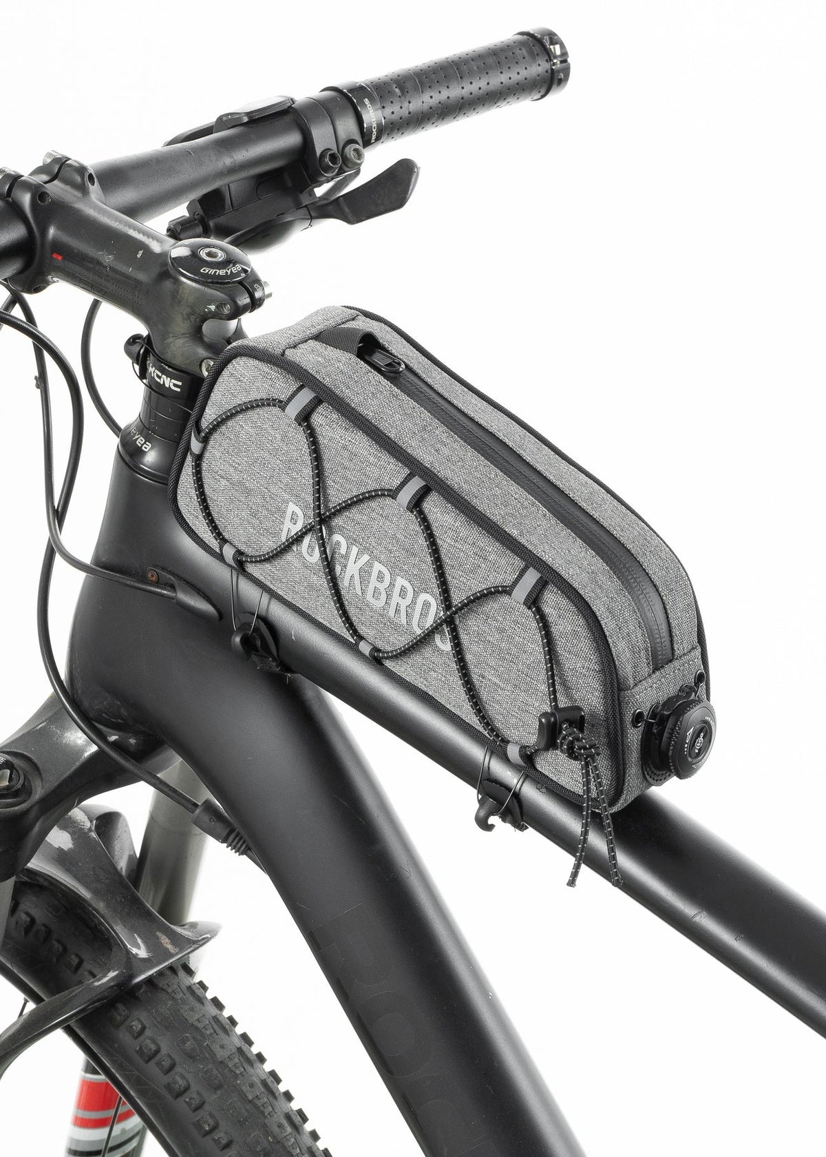 rockbros grey bike pouch#color_grey