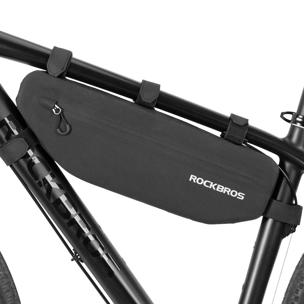 rockbros waterproof bike frame bag