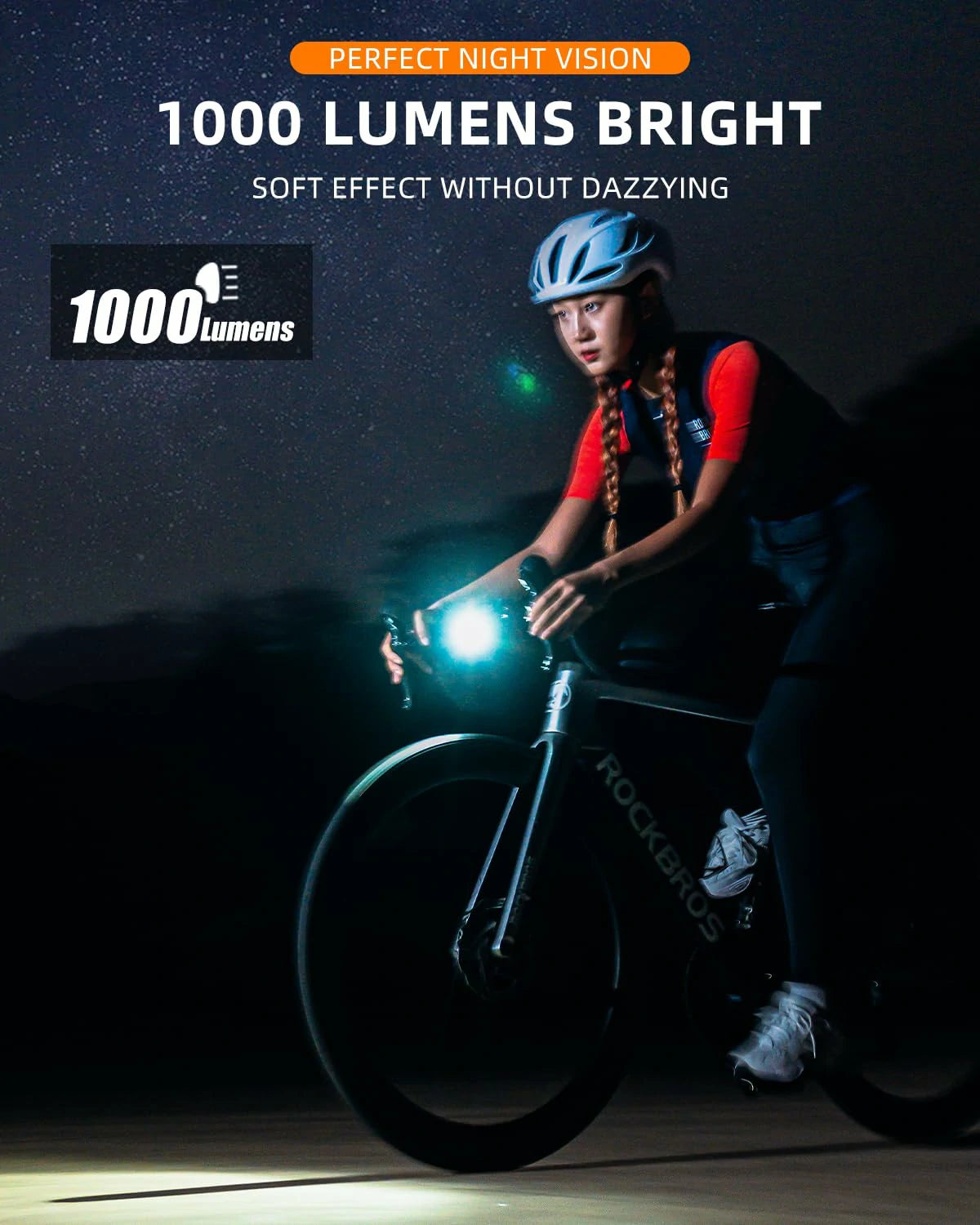RHL 1000LM Bike Light Basic version