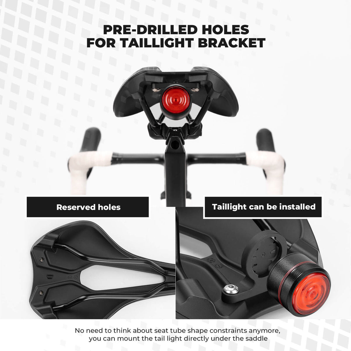 ROCKBROS Bike Saddle Comfortable