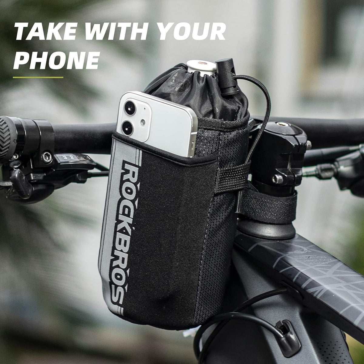 handlebar stem bottle holder