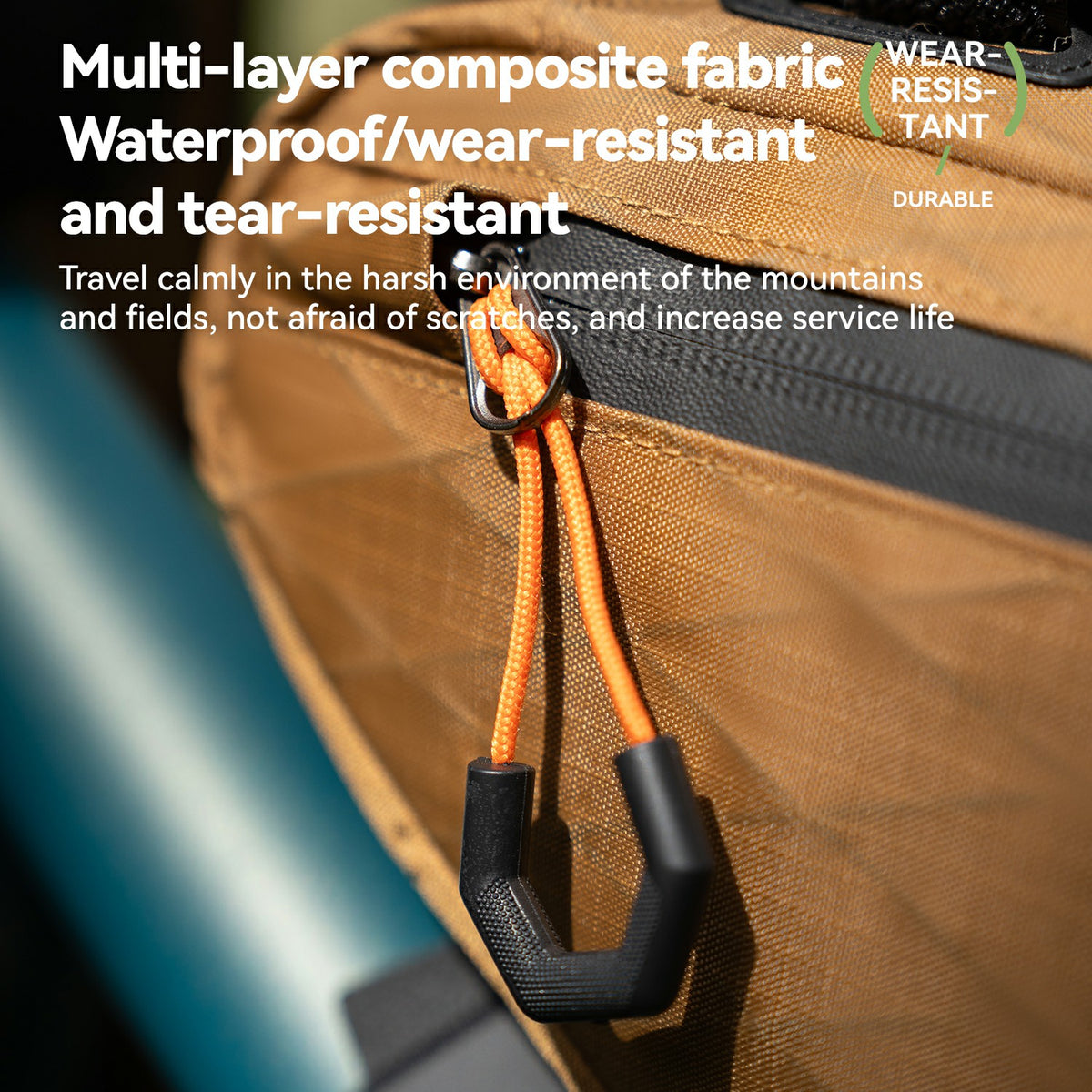 lightweight bicycle frame bag for mountain and road bikes