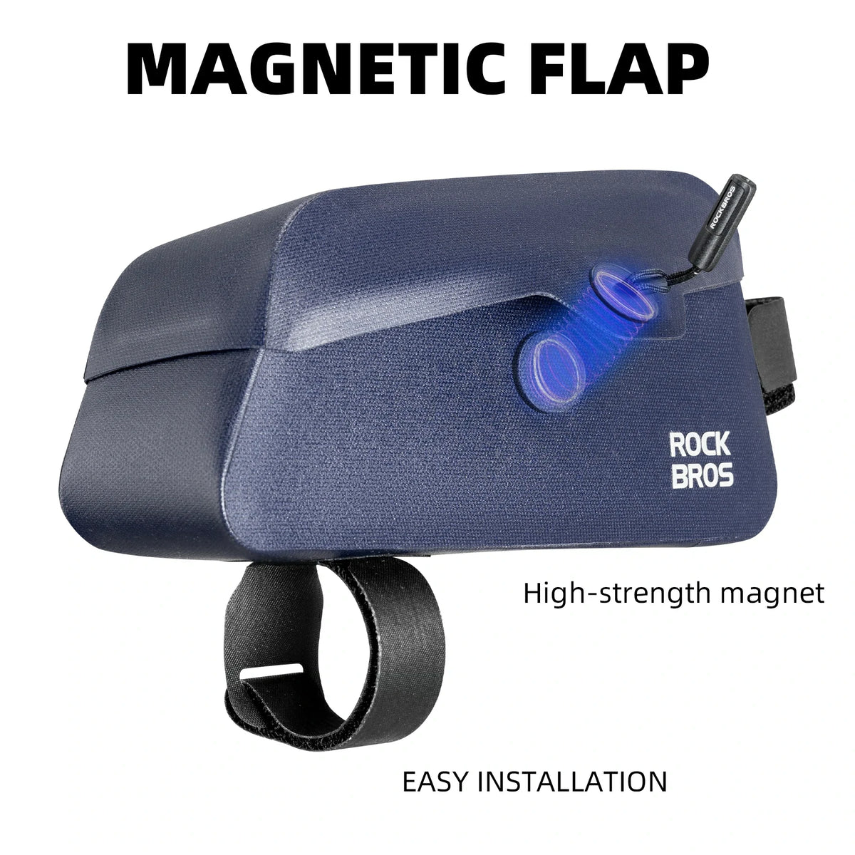 blue waterproof top tube bag#color_blue