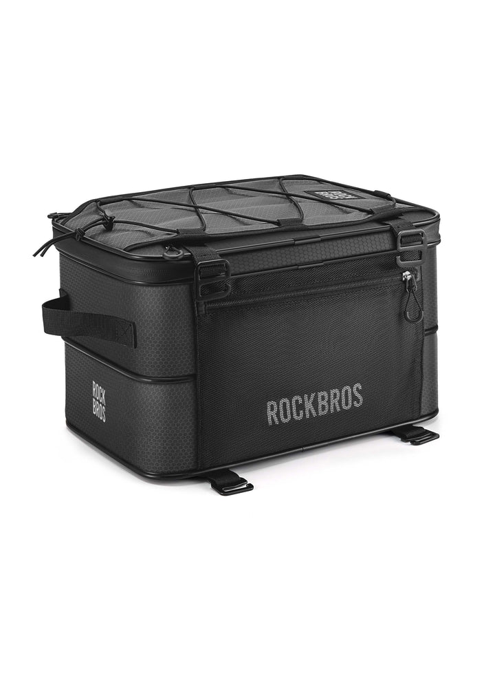 rockbros-road-to-sky-foldable-trunk-bag16.8l-expandable-bike-rack-bag#color_black