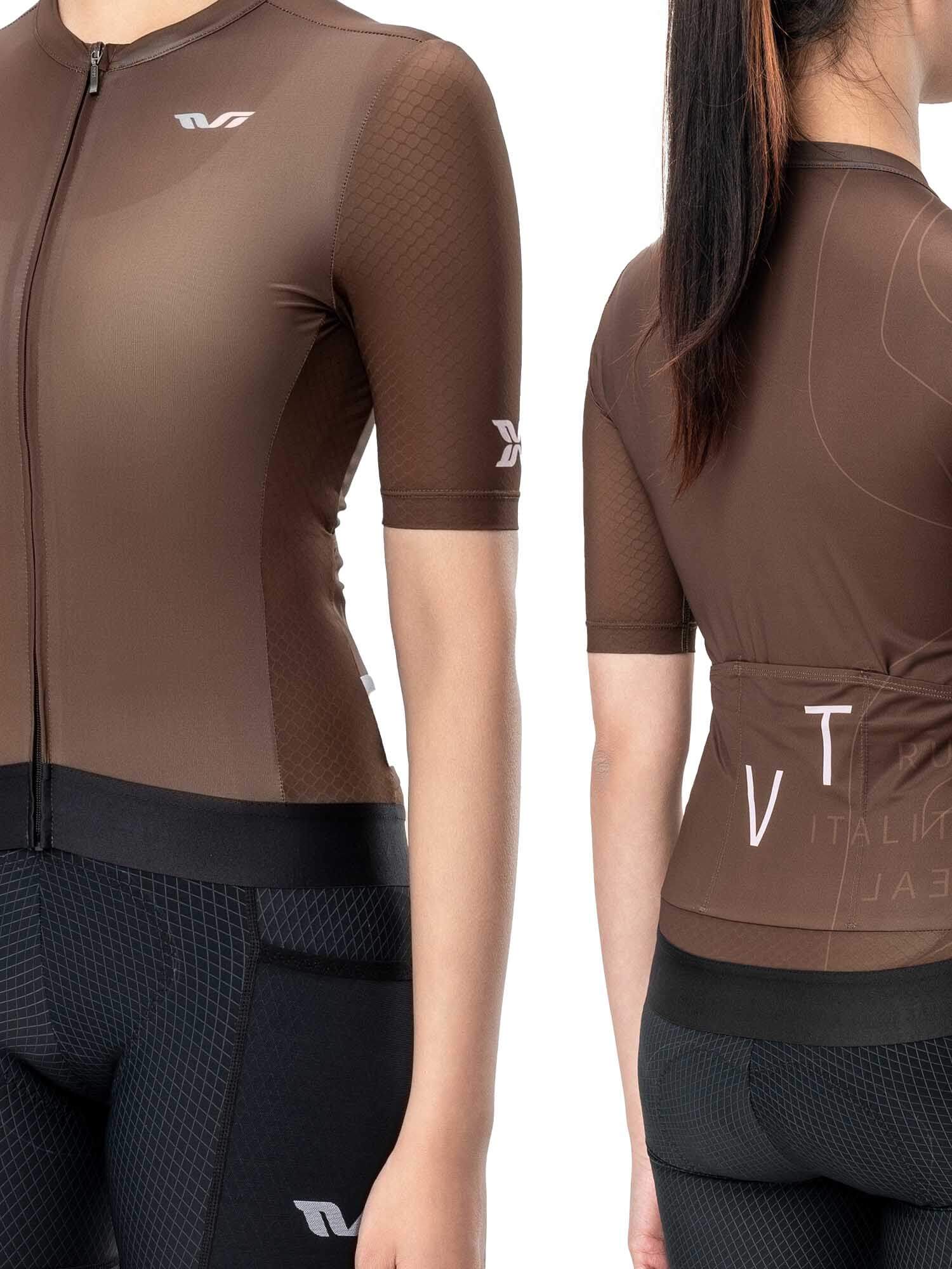 ROCKBROS TVI women¡¯s short sleeve cycling jersey, breathable and lightweight