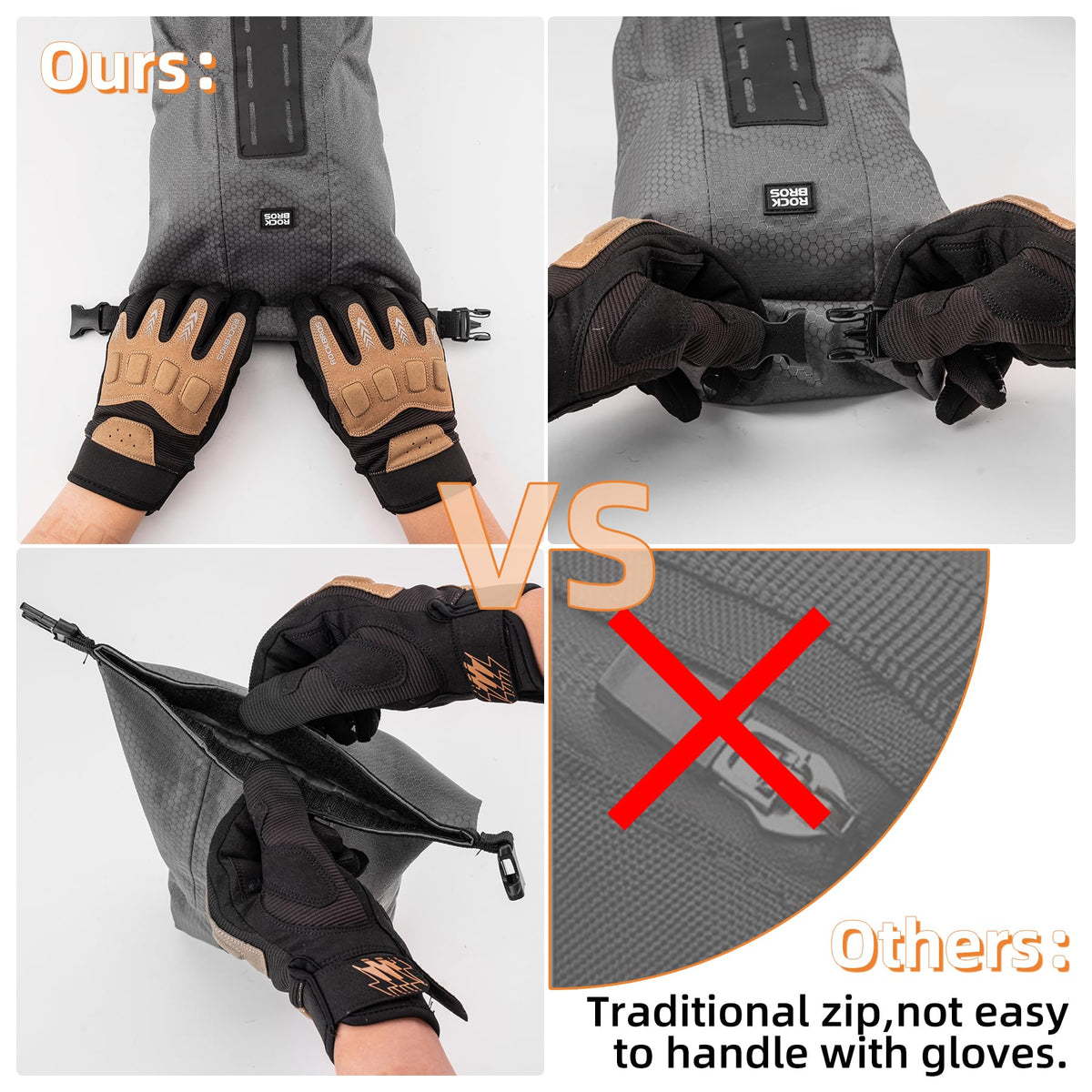 waterproof bike fork bag 4l