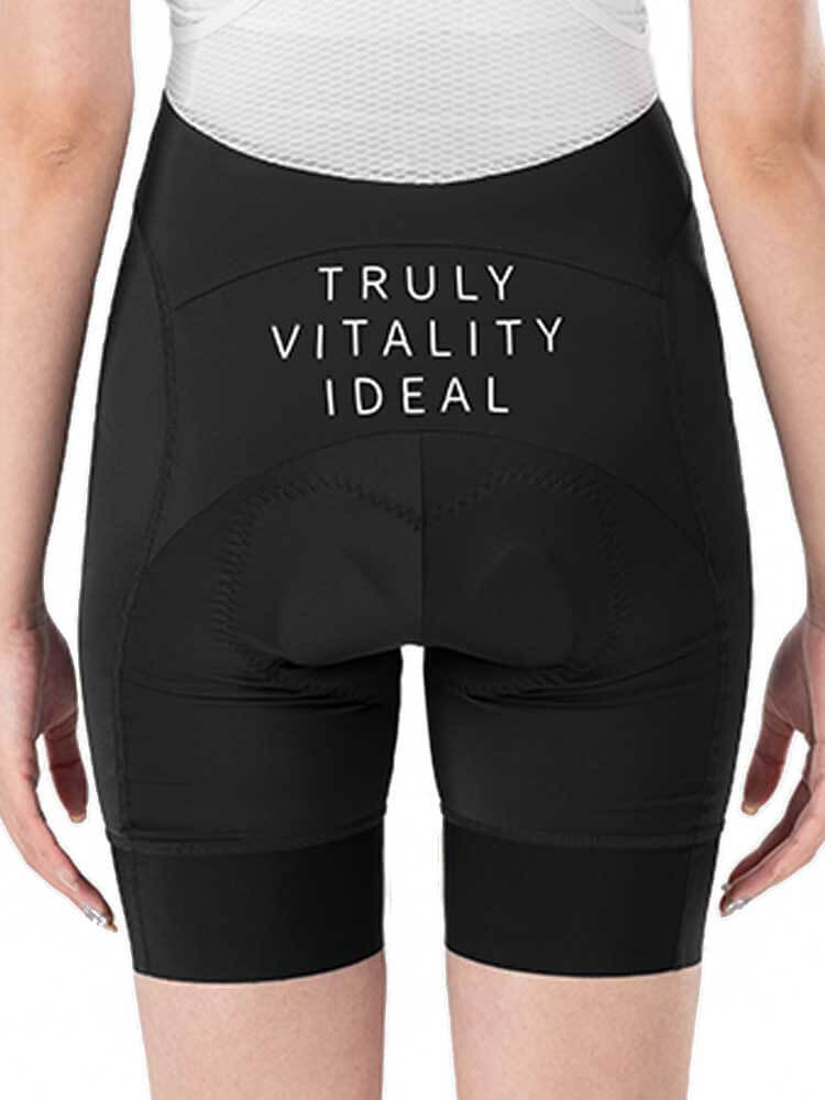 ROCKBROS women's cycling bib shorts, high-stretch fit
