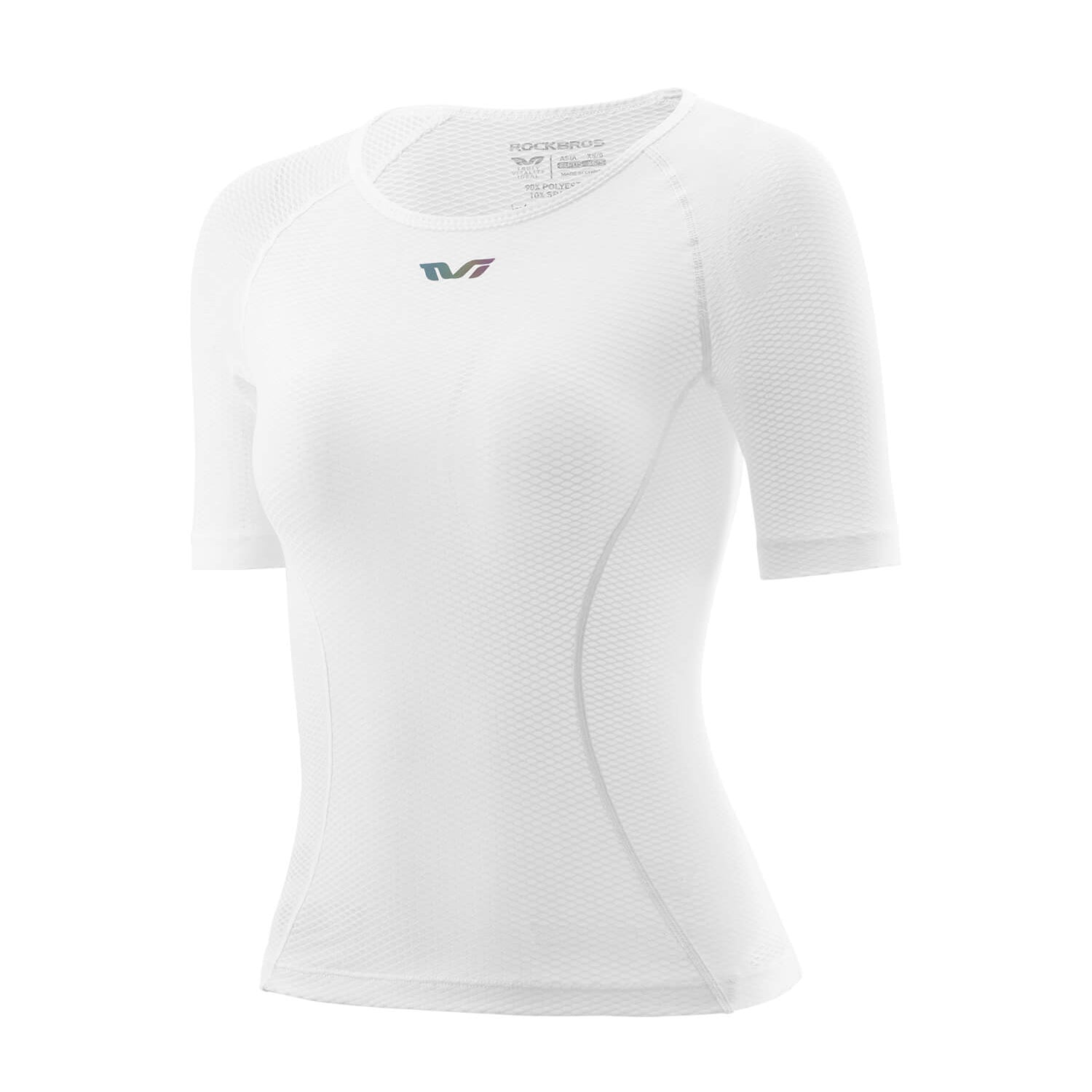 Maillot de ciclismo de manga corta para mujer TVI Cycling Base Layer