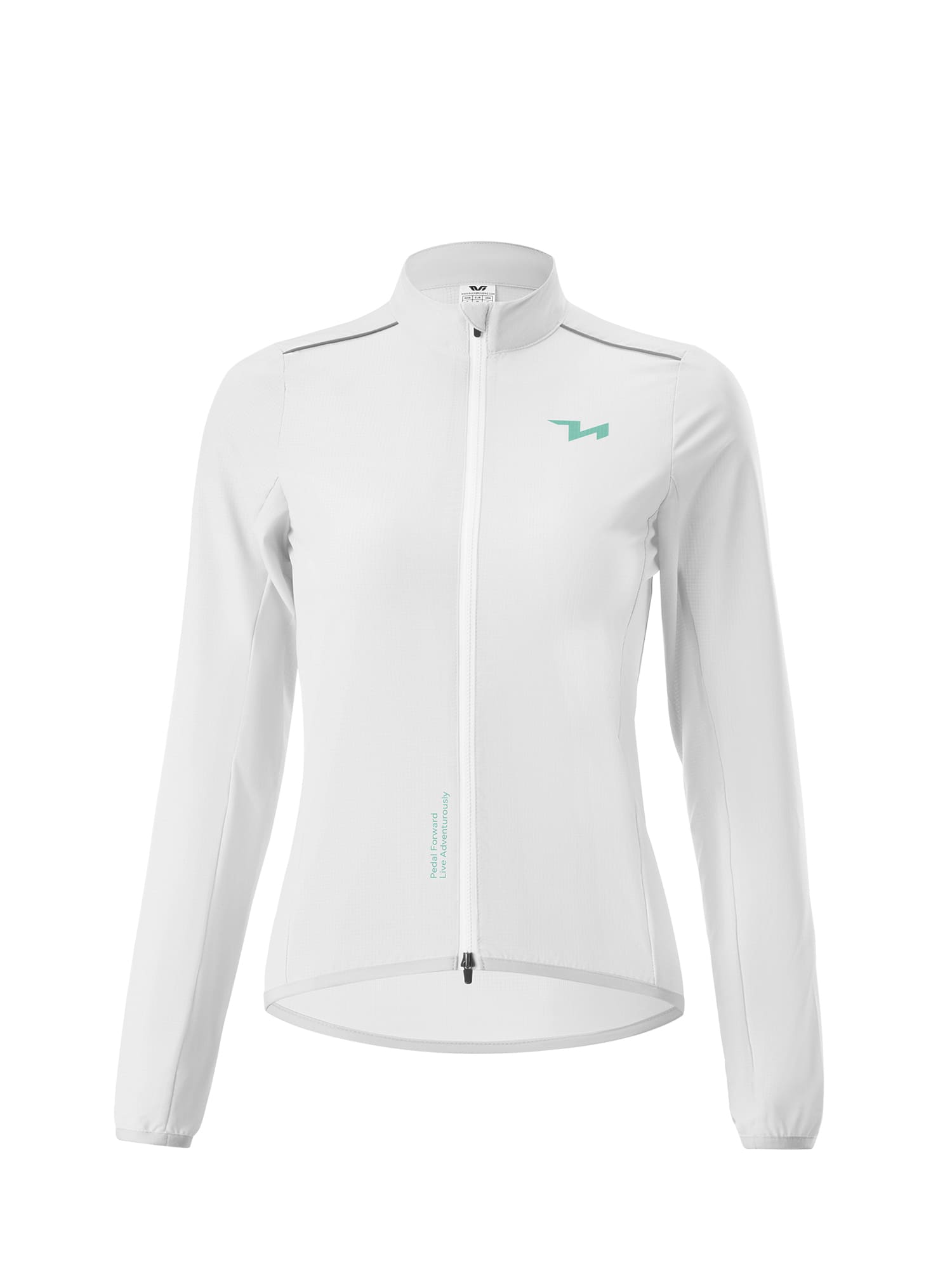 ROCKBROS Women's TVI Cycling Windbreaker Jacket, lightweight and breathable design
#Color_White