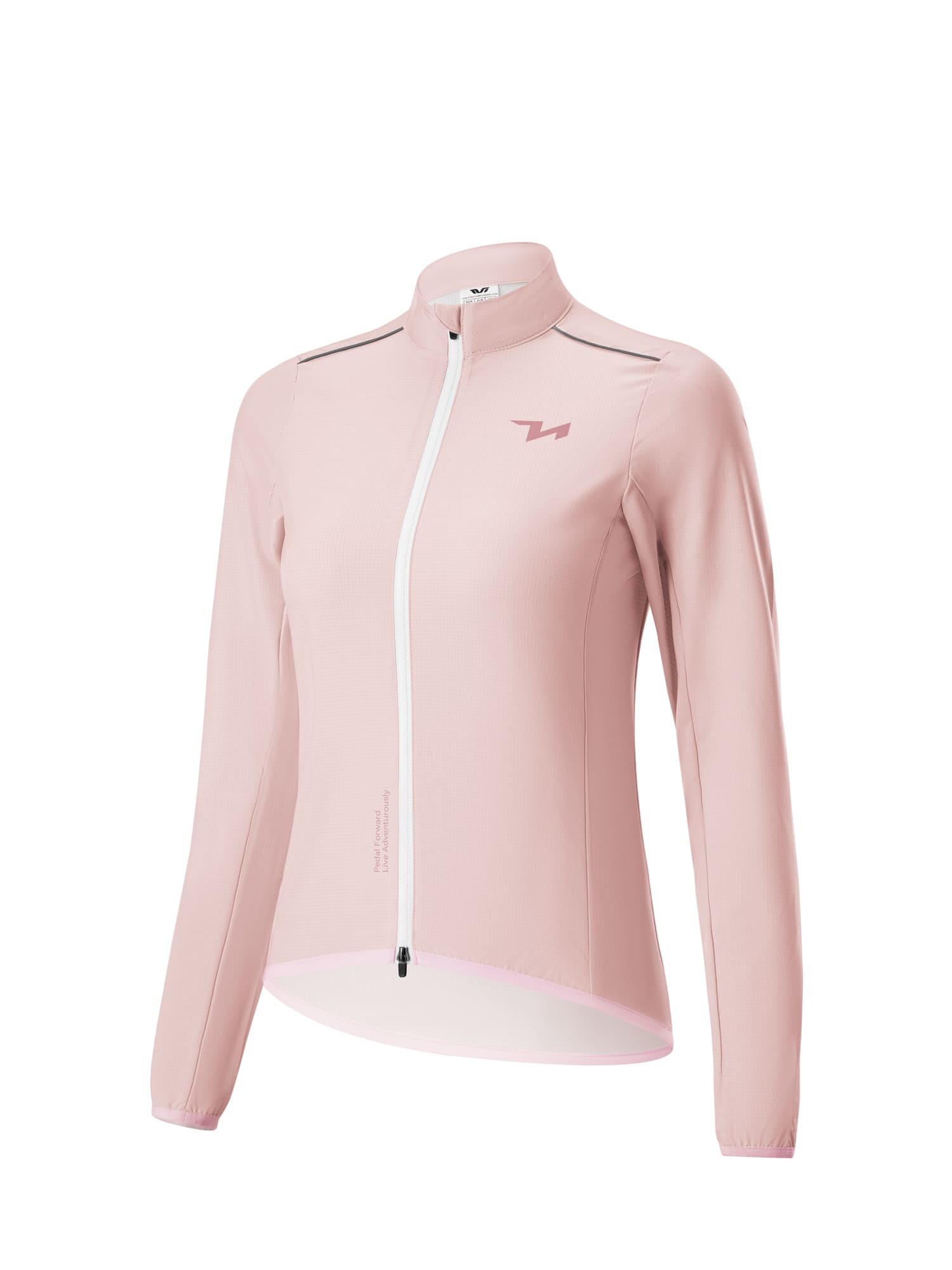 ROCKBROS Women's TVI Cycling Windbreaker Jacket, lightweight and breathable design
#Color_Pink