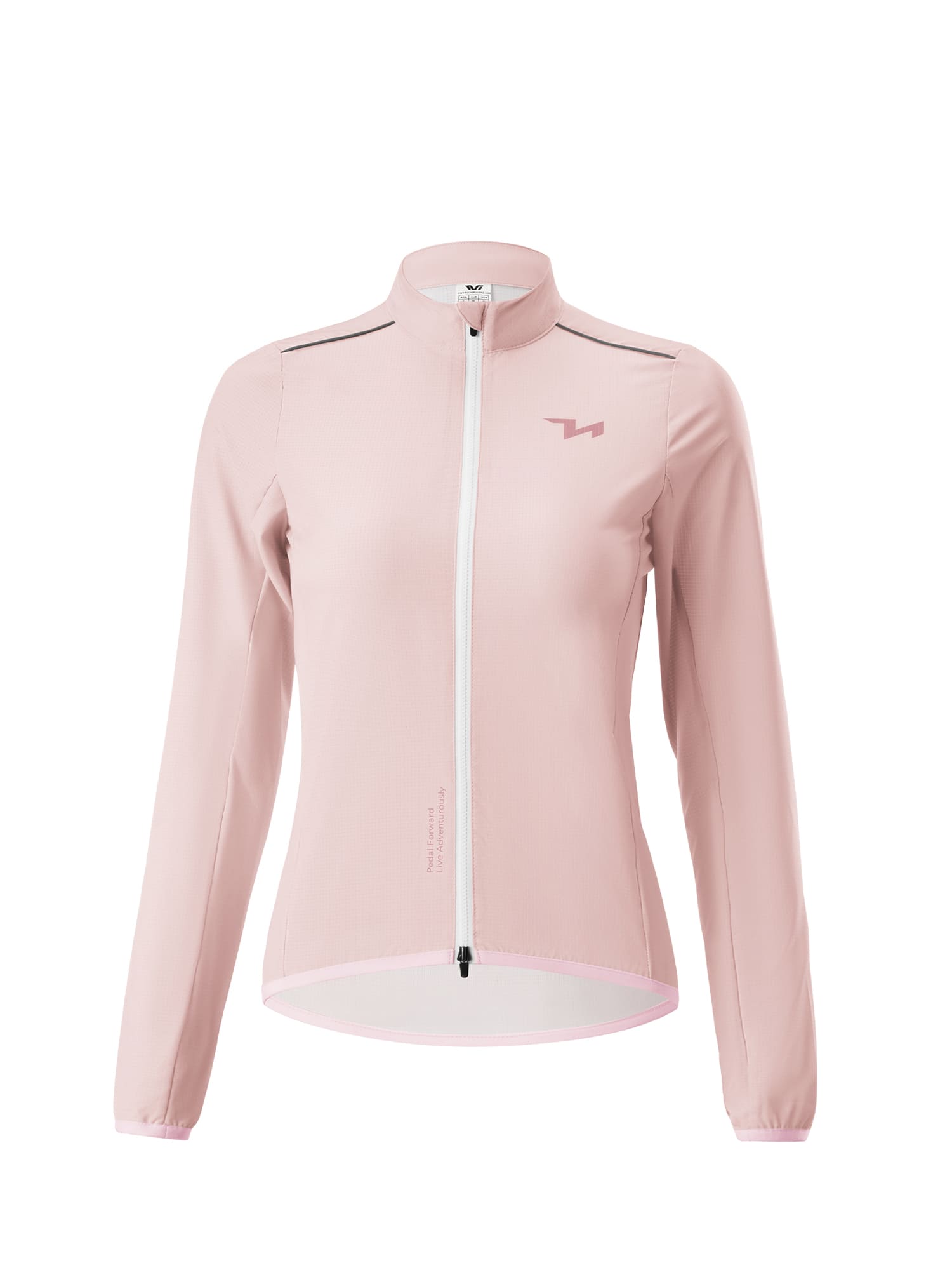 ROCKBROS Women's TVI Cycling Windbreaker Jacket, lightweight and breathable design
#Color_Pink