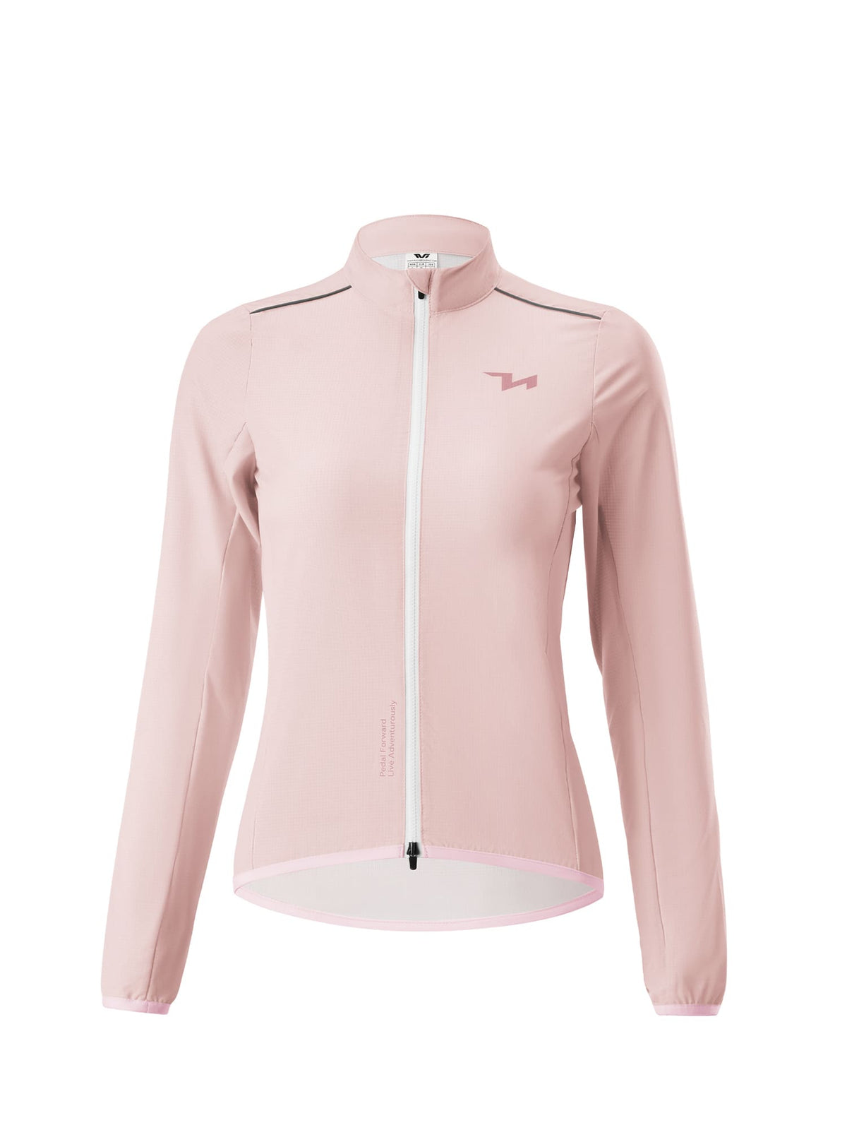 ROCKBROS Women's TVI Cycling Windbreaker Jacket, lightweight and breathable design
#Color_Pink