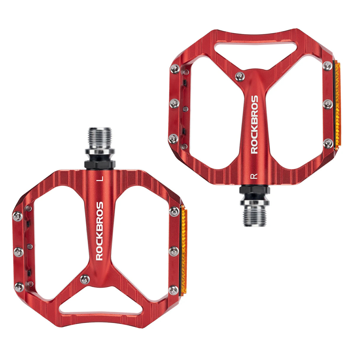rocket-style-aluminum-alloy-non-slip-reflective-bike-pedals#color_red