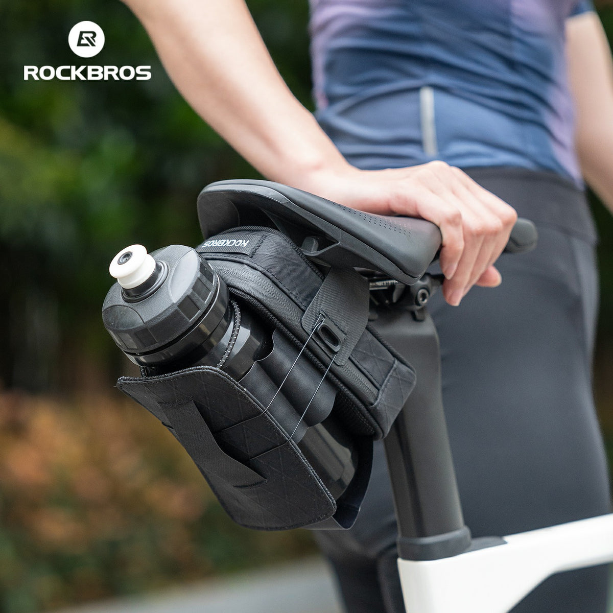 multifunctional bike tail bag#color_black