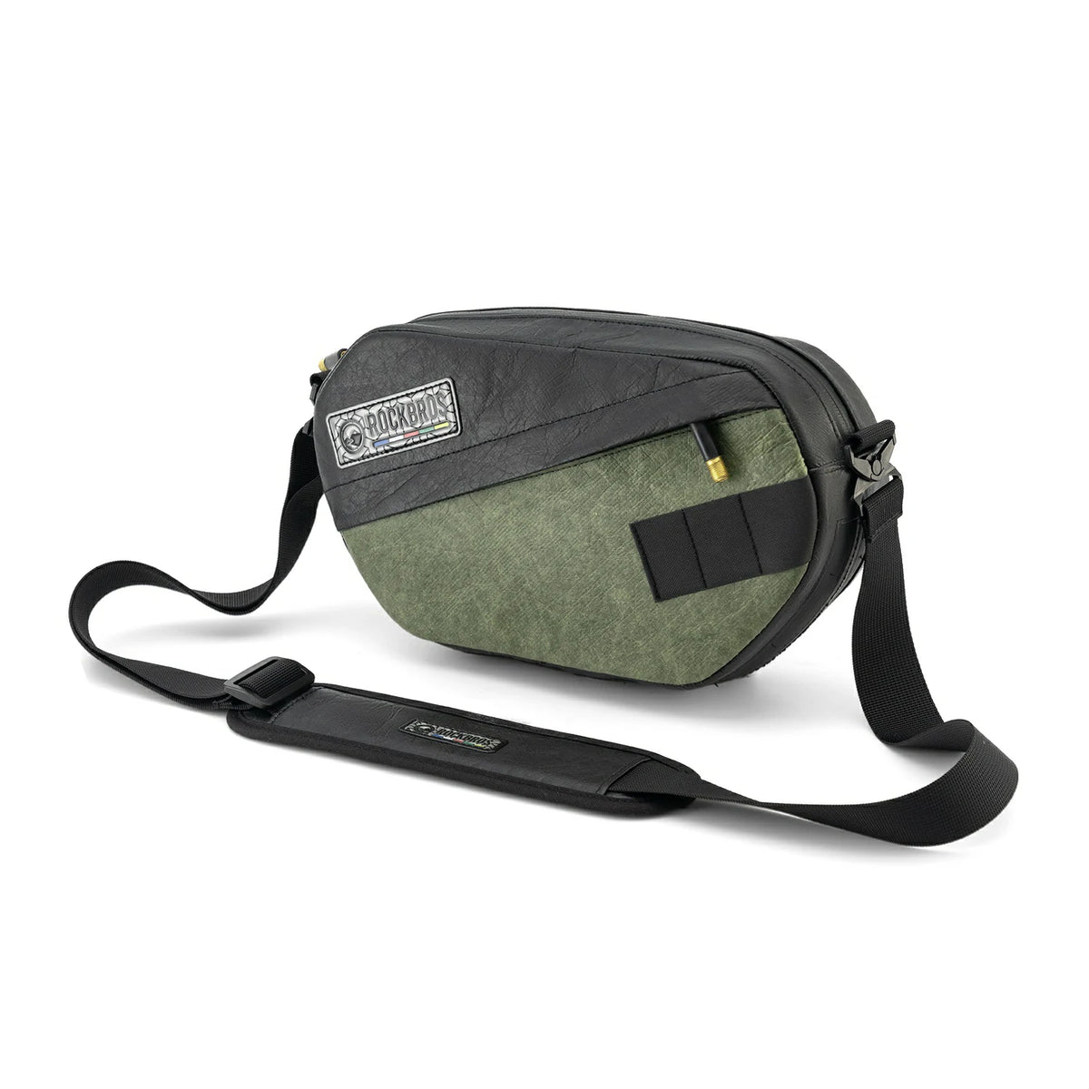 Sustainable Eco-Friendly Recycled Tire Bike Handlebar Bag 2.5L ROAD TO SKY