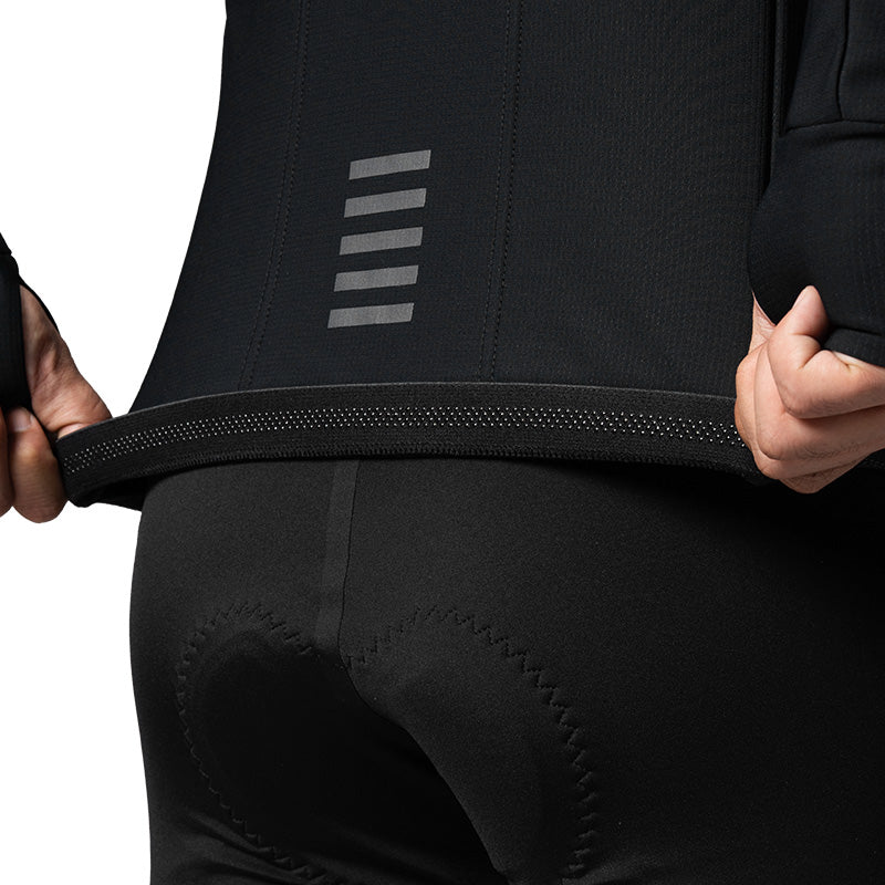 Reflective accents for safer night rides