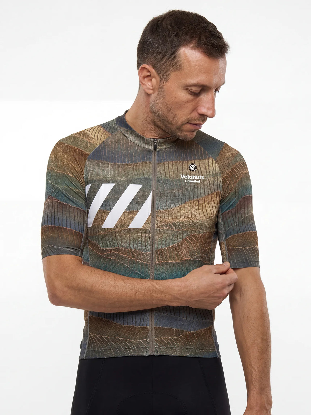 Men's Cycling Jersey Terrain Blocks#Type_Desert Contour