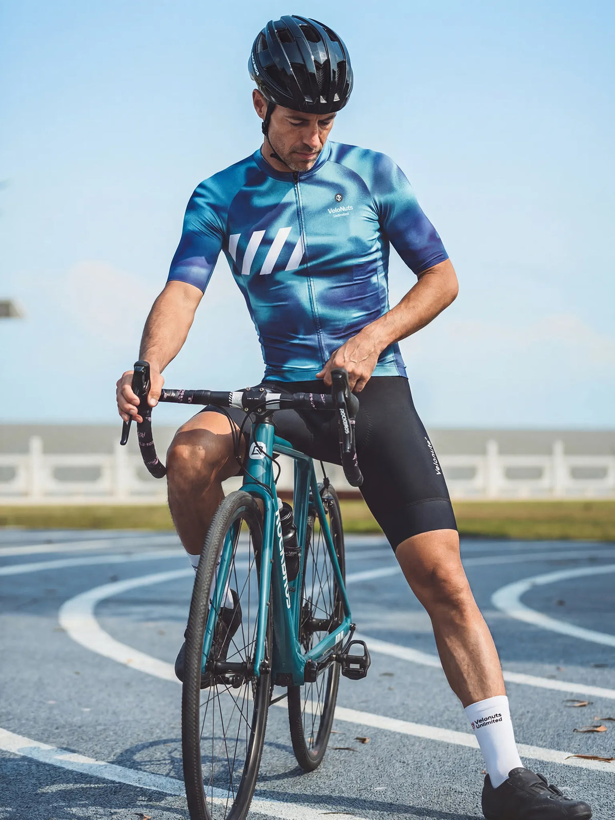 Men's Cycling Jersey Tech Skin#Type_Glacier Silk