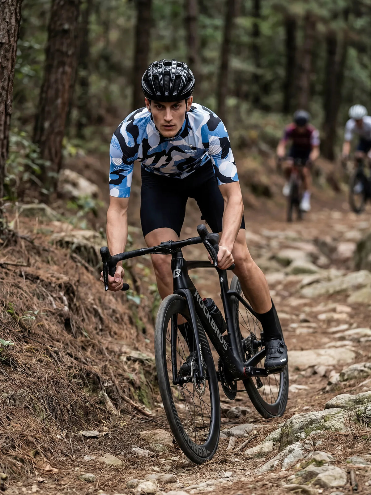 Men's Cycling Jersey Urban Camo#Type_Ink Blob Camo