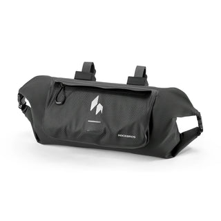 RideMate 100% Waterproof Bike Handlebar Bag 8L Double-sided Opening Expanded Capacity