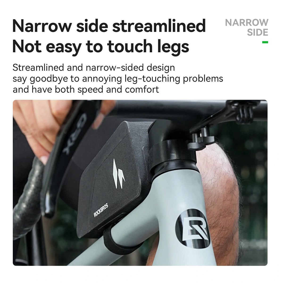 RideMate 100% Waterproof Top Tube Bag 1L